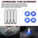 Alloy Bolt-On Door Lock Knob Pin for Mercedes C-Class (2012-2024)
