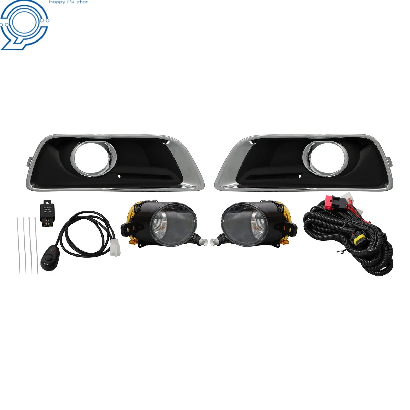 Fog Light Kit for Chevrolet Malibu (2013–2015) Clear