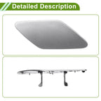 Washer Nozzle Cover for Porsche Cayenne (2003-2010) - Silver Tone