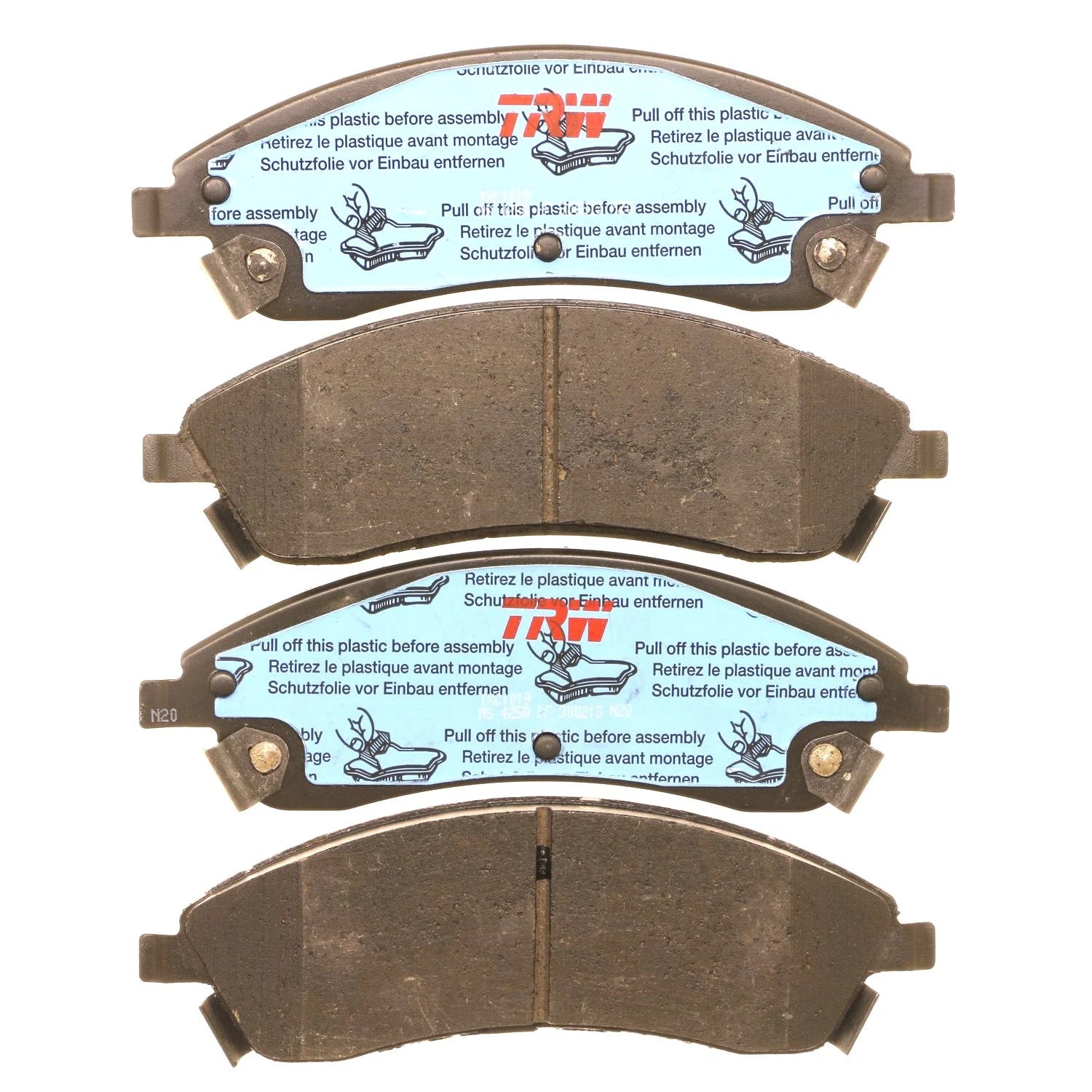 Disc Brake Pad Set for Cadillac SRX (2004–2009)
