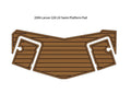 Swim Platform Step Pad for Larson 228 LXI (2006) - EVA Foam Teak Deck Mat