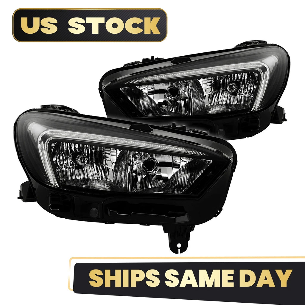 Halogen Headlight Set for Buick Encore GX (2020–2023) w/LED DRL, Left+Right