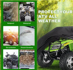 Lawn Tractor Cover for Garden Mower (Waterproof, Outdoor Protection)