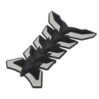 3D Fish Bone Gas Fuel Oil Tank Pad Decal Sticker for Universal Motorbike