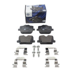 Set of 4 Hella Pagid Rear Disc Brake Pads for BMW G42 G20 G22 G29 Z4, Toyota MkV A90