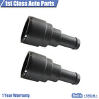 2X Heater Core Coolant Hose Connector for Chevrolet Tahoe GMC Buick Cadillac