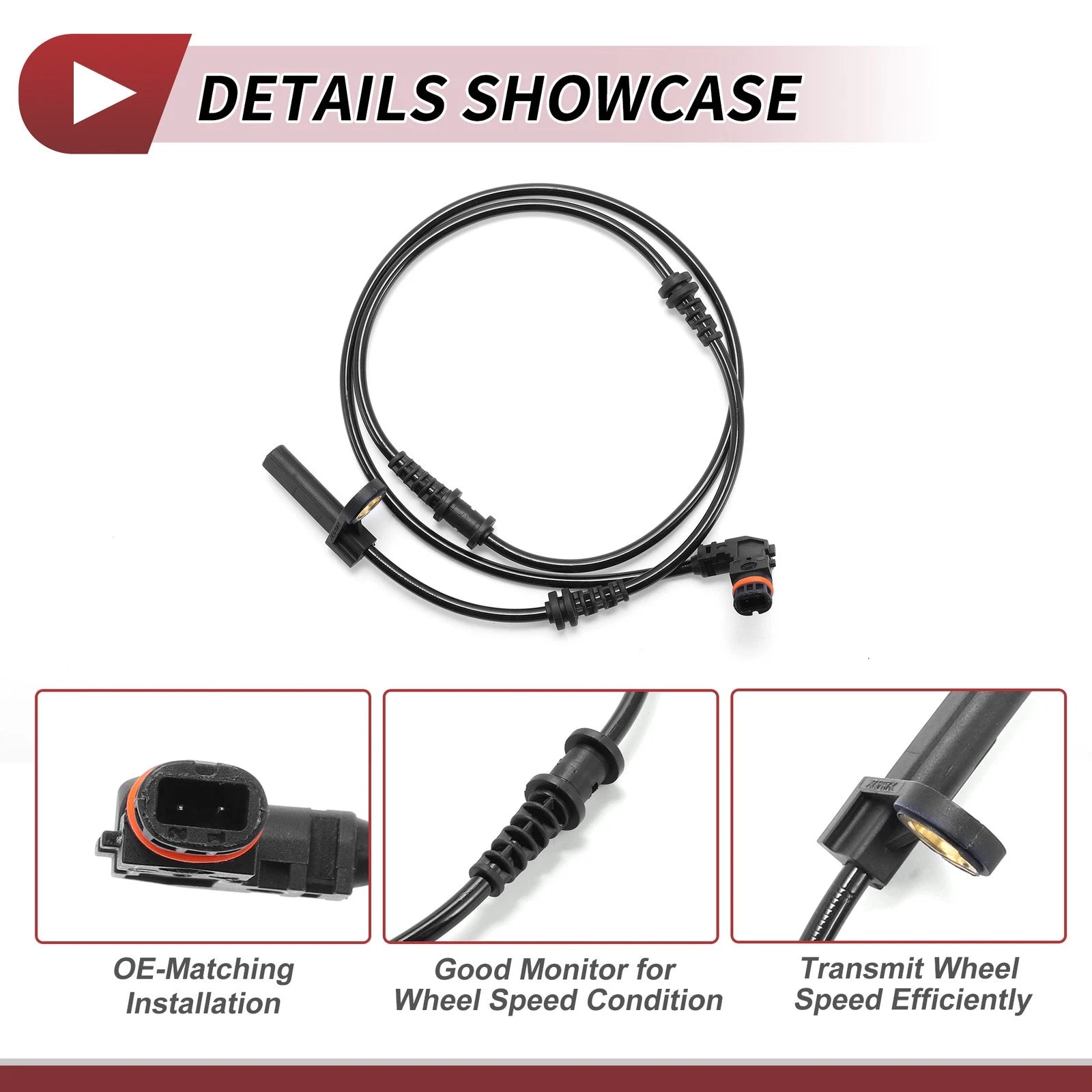 ABS Wheel Speed Sensor No.A2219055700 for Mercedes Benz S550 (2007–2011)