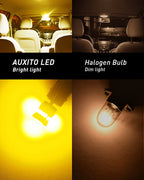 2X T10 194 LED Bulbs for Various Models