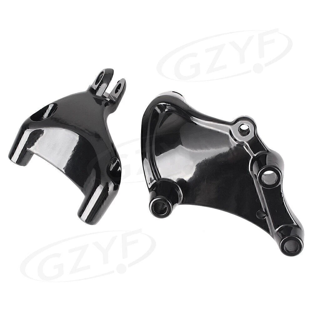 Rear Passenger Footpegs Mount Set for Harley 883 1200 XL Sportster (2014–2017)
