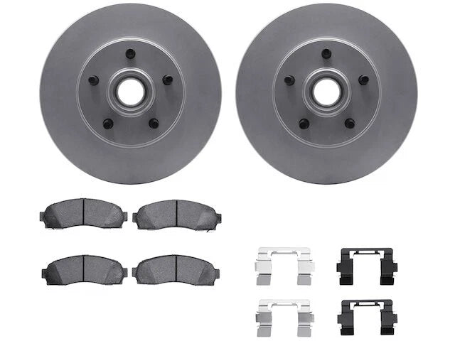 Front Brake Pad and Rotor Kit for Mazda B2300 (2003–2009) NT689CD