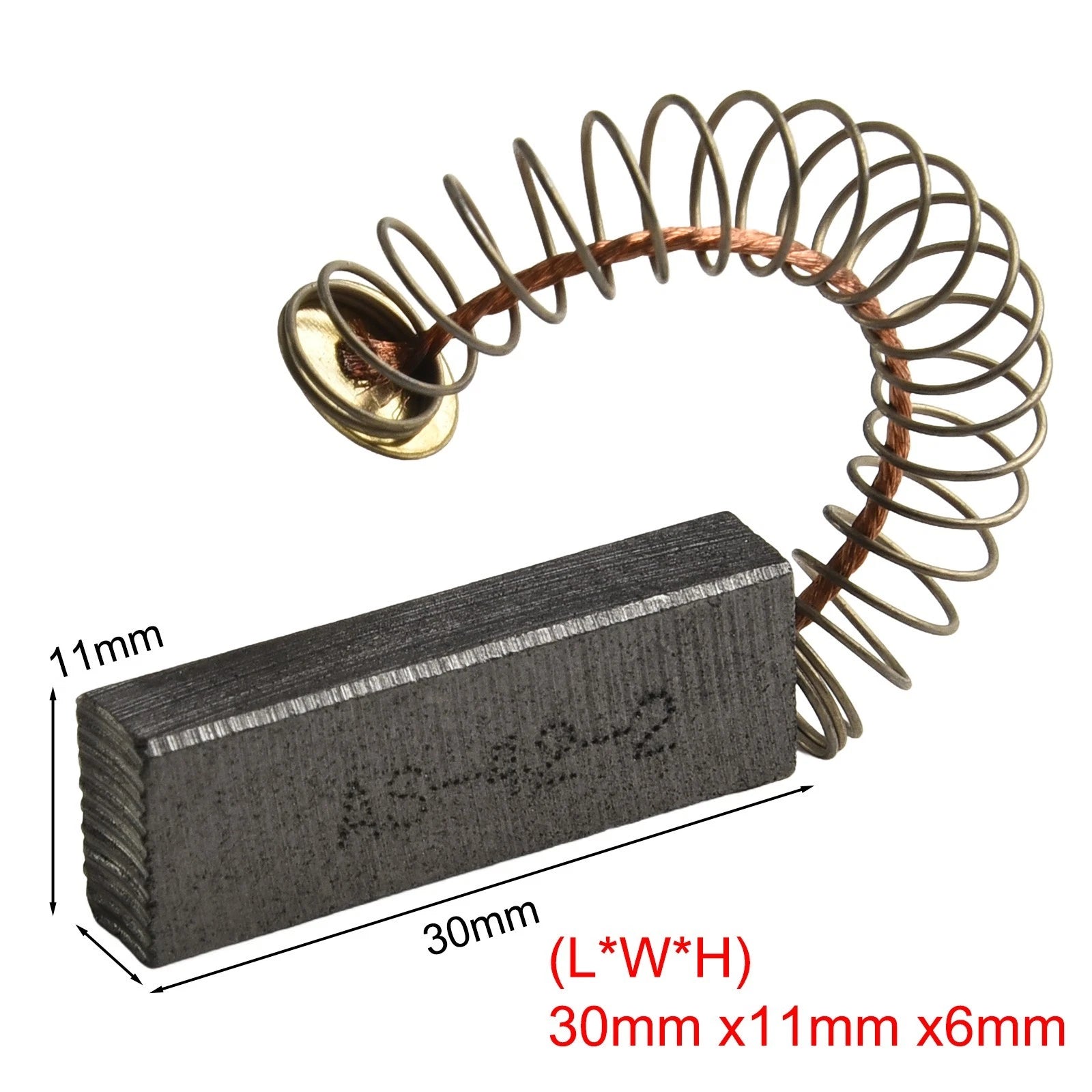 Carbon Brushes for Electric Motor 30x11x6mm (2010–2023)