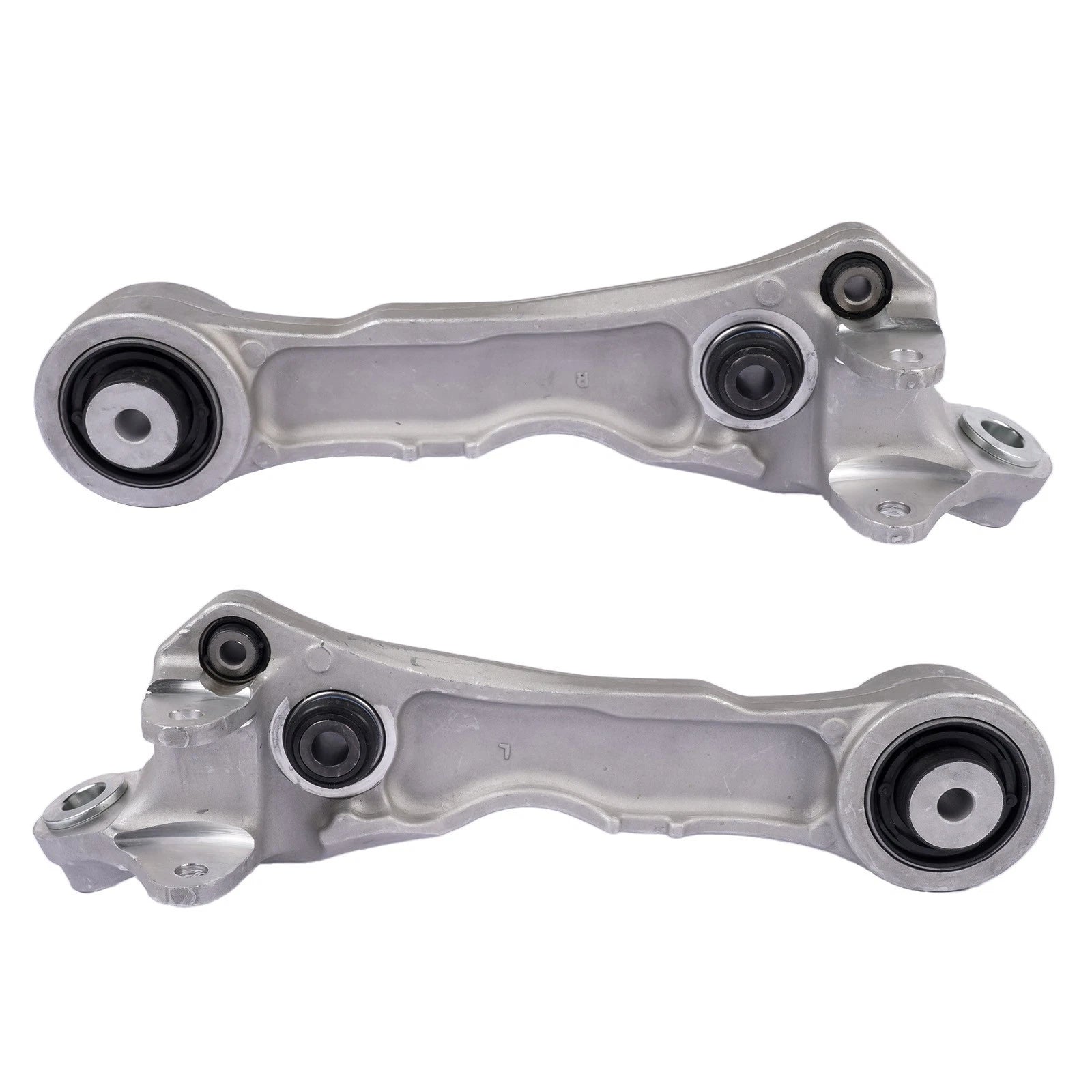 Pair Front Lower Rearward Control Arms for Jaguar XJ8 XJR (2004–2009), XK XKR (2007–2015)