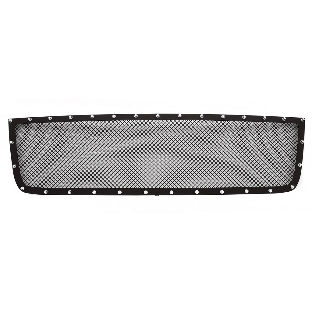 Stainless Black Mesh Grille Insert for Chevy Silverado 1500HD (2005-2006)
