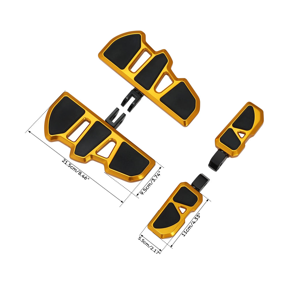 Driver Floorboards & Footpegs for Harley Softail FXLR FXBB (2018–2024)