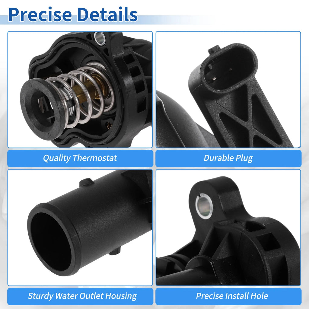 Engine Coolant Thermostat Housing Assembly No. 902-3113 for Dodge Durango (2011–2020)