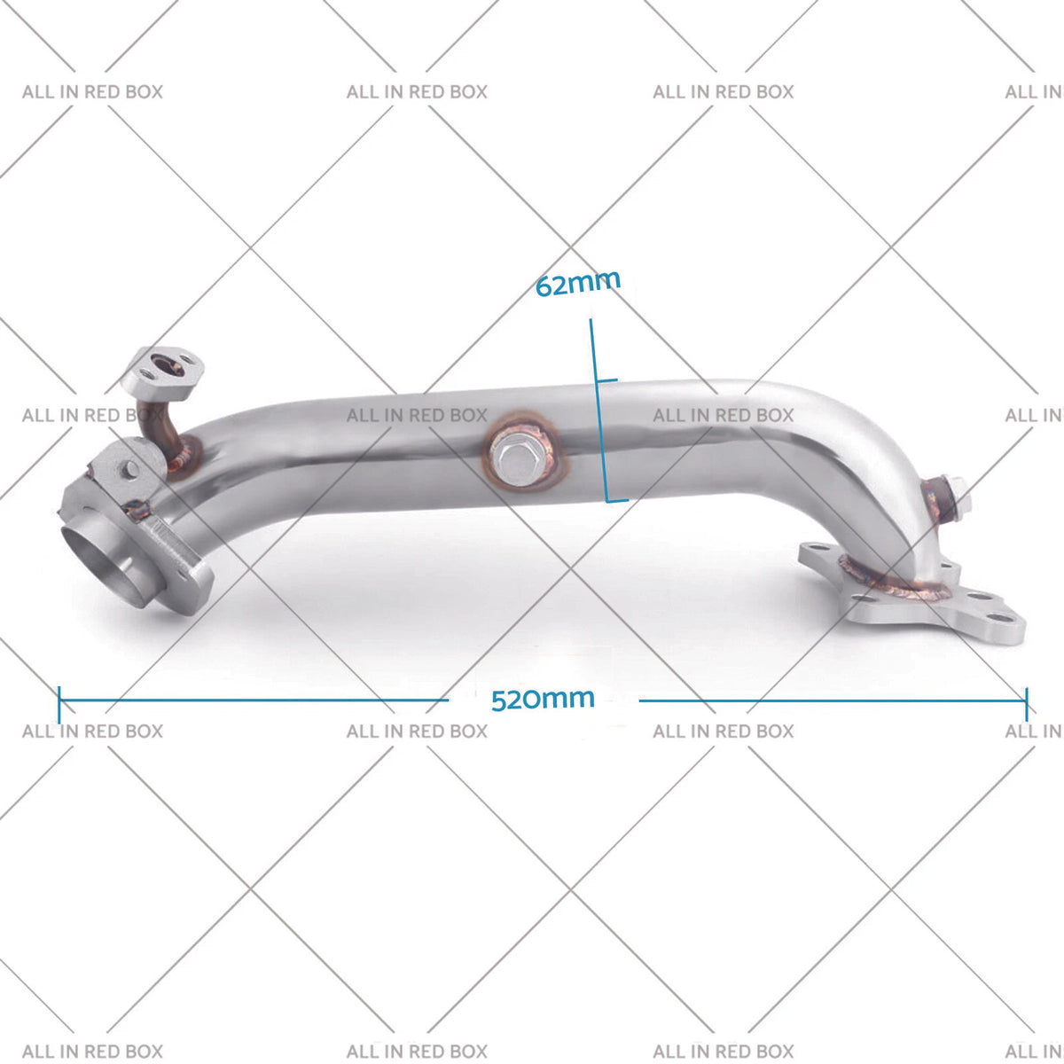 Exhaust Manifold Pipe Stainless Steel for Honda Civic 1.8L (2006–2011)