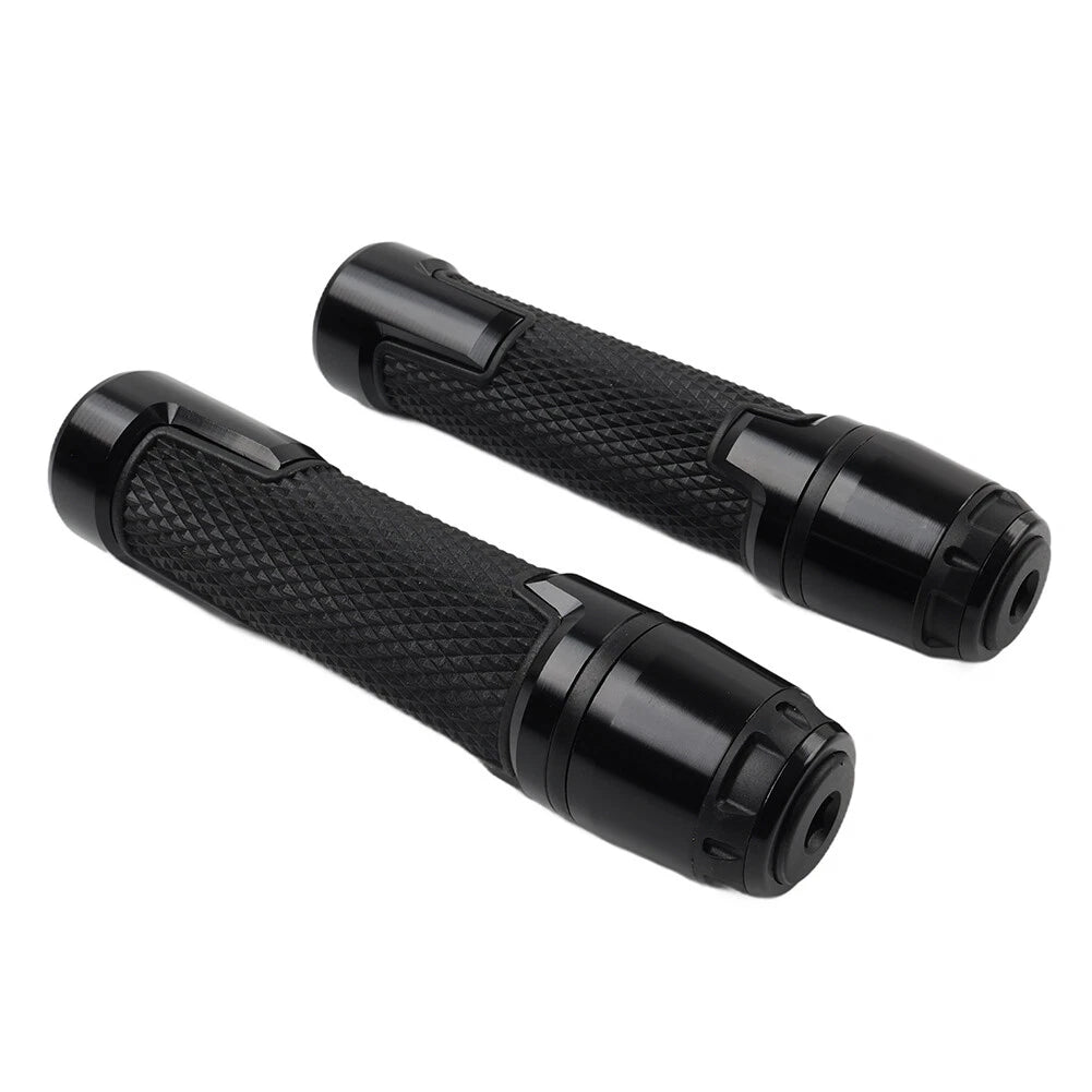 Handlebar Grip Set of 2 for Harley Honda 22MM 7/8 Inch with Bar End
