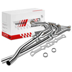 Polished 4-1 Shorty Headers Exhaust for Ford Bronco Econoline (1961–1974)