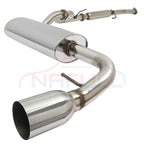 4" Rolled Muffler Tip for Honda CRX CR-X (1988–1991) Stainless Exhaust