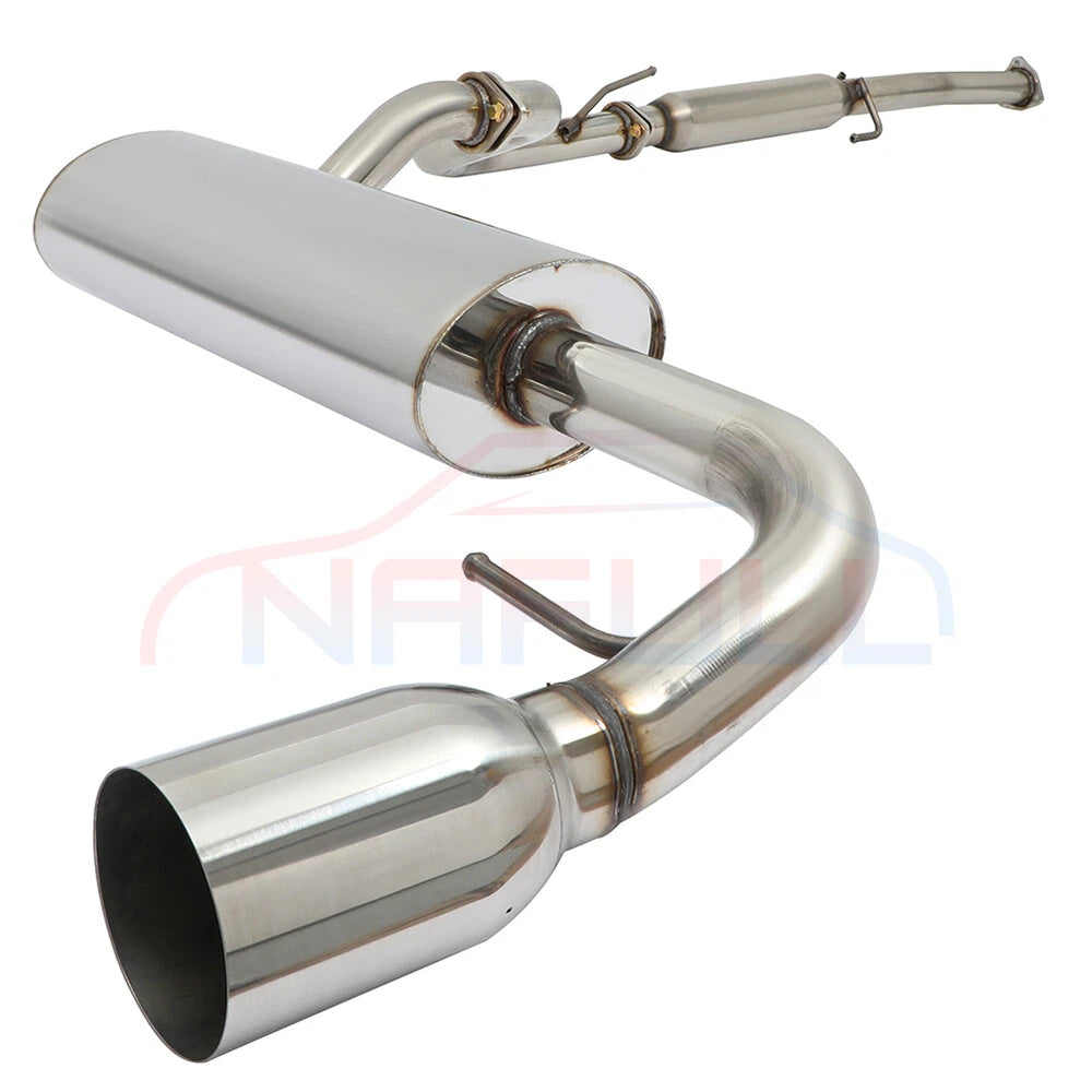 4" Rolled Muffler Tip for Honda CRX CR-X (1988–1991) Stainless Exhaust
