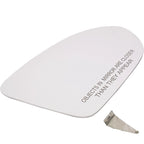 Passenger Right Side Heated Mirror Glass for Chevy Cruze (2016-2019)