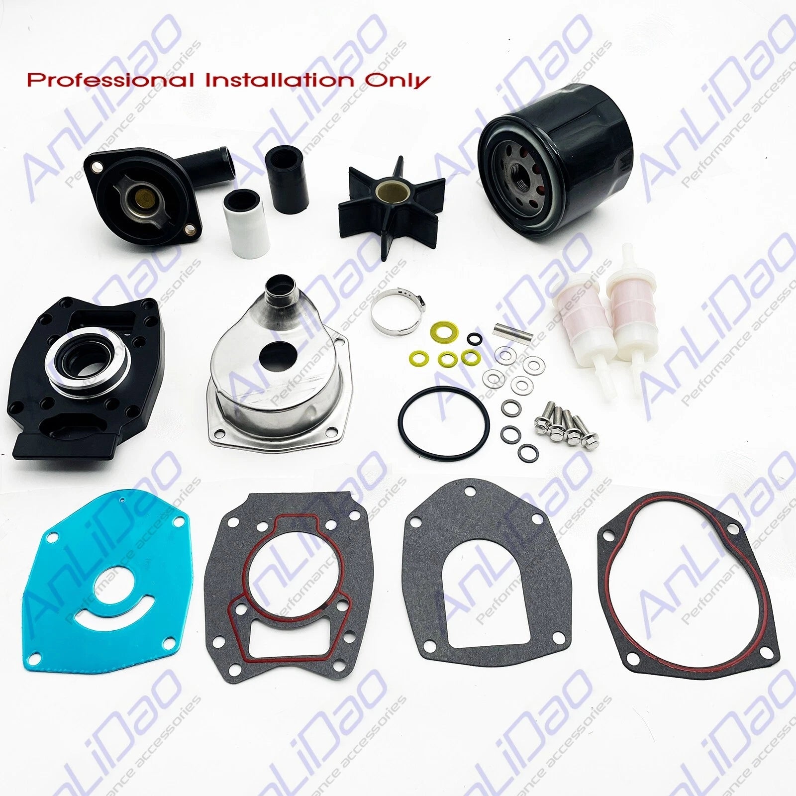 Maintenance Kit for Mercury Four-Stroke (1.7L) Outboard (8M0097857, 8M0113799)