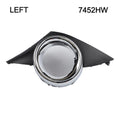 Set of 2 Black Headlight Trim Covers for Sport 207 (2006–2009)