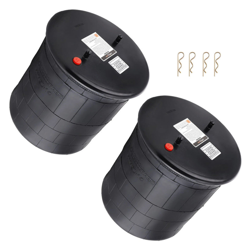 2X Air Spring Bellow Bags for Firestone W01-095-0500, ContiTech 4913NP02