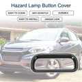 Warning Lamp Button Cover for Honda Vezel RV3 RV4 RV5 RV6 (2021-2023) Black 1 x