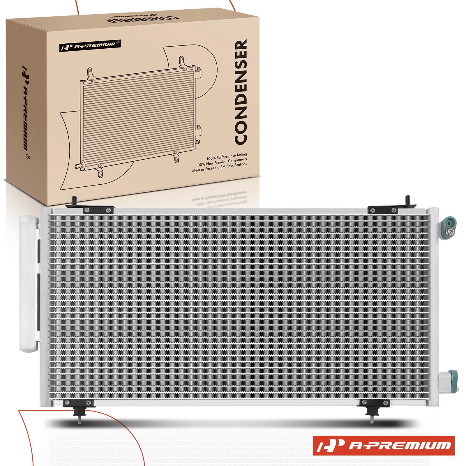 A/C Condenser with Receiver Drier & Bracket for Toyota Celica (2000–2005)