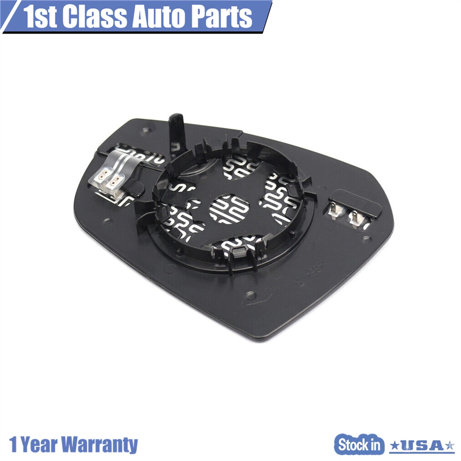 Rear View Mirror Glass with Backplate for Ford Escape (2017-2018)