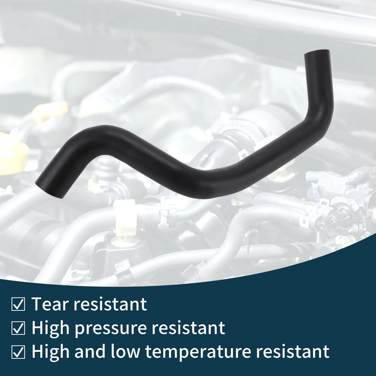 Radiator Hose No. 1657231200 for Toyota Camry (2007–2011) Rubber