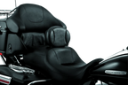 Kuryakyn Plug-In Driver Backrest for Harley Davidson Touring (1997–2009)