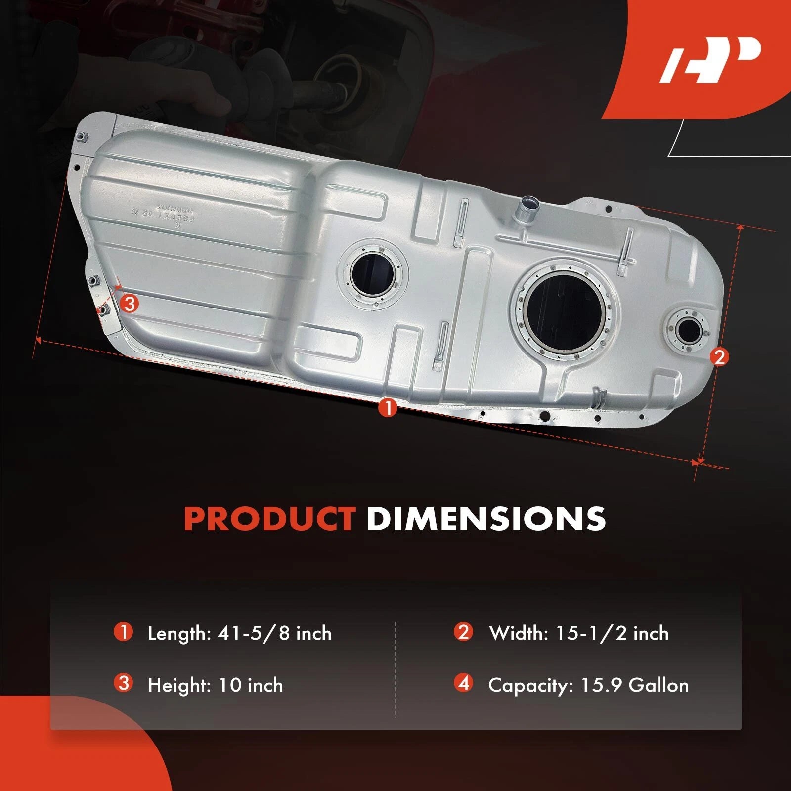 15.9 Gallons Fuel Tank for Kia Sportage (2017–2022)