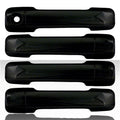 Set of 4 Door Handle Covers for 2008-2020 Toyota Sequoia - Gloss Black