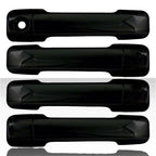 Set of 4 Door Handle Covers for 2008-2020 Toyota Sequoia - Gloss Black