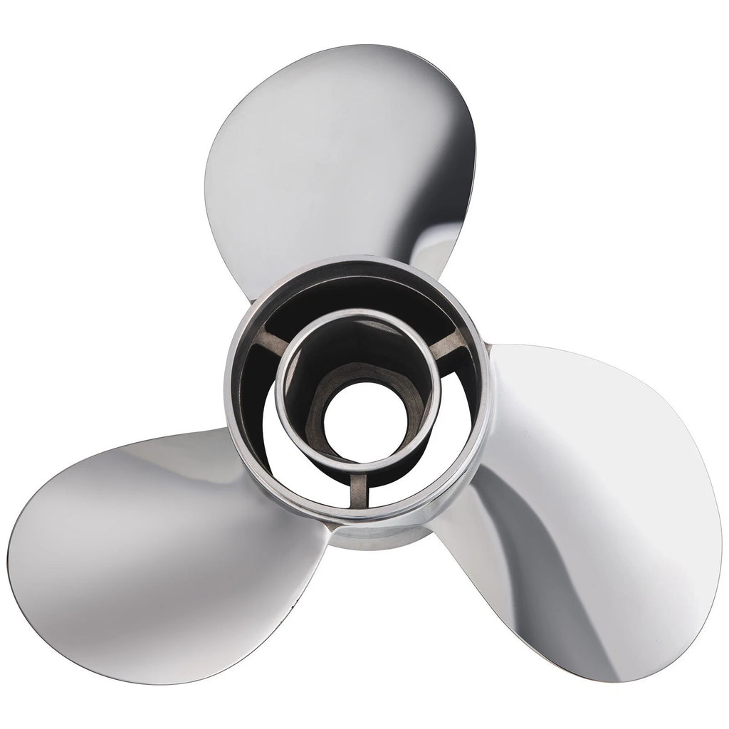 13.5X21 Stainless Boat Propeller for Mercury 40-140HP (15 Tooth, 21" Pitch)