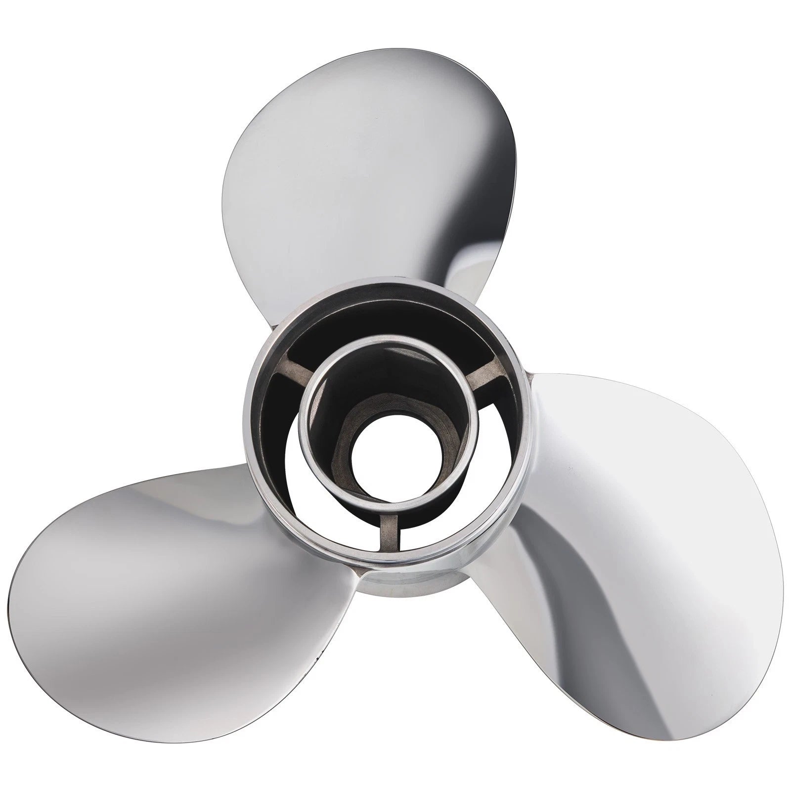 13.5X21 Stainless Boat Propeller for Mercury 40-140HP (15 Tooth, 21" Pitch)