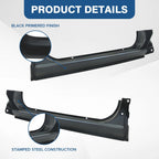 8PCS Rocker Panels & Cab Corner for Chevy C10 K10 / GMC C1500 K1500 (1973–1987)