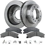 Front Brake Disc and Pad Kit for Chevrolet Silverado 2500 HD (2011–2019)