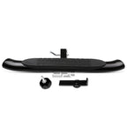 Oval Trailer Towing Step Bar for 2" Receiver (37"x 4")