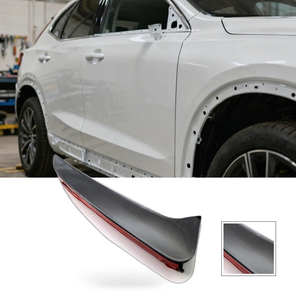 Front Bumper Wolf Tooth Blade Gloss Black for Mercedes C-Class W205 (2015–2018)