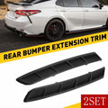 Set of 2 Rear Bumper Extension Trim for Toyota Camry (2018–2021)