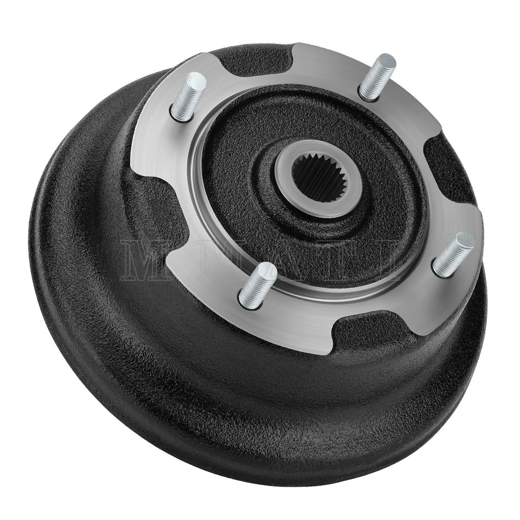 Rear Brake Drum Hub w/Bolts for Kawasaki Mule SX KAF400 (2017–2024)