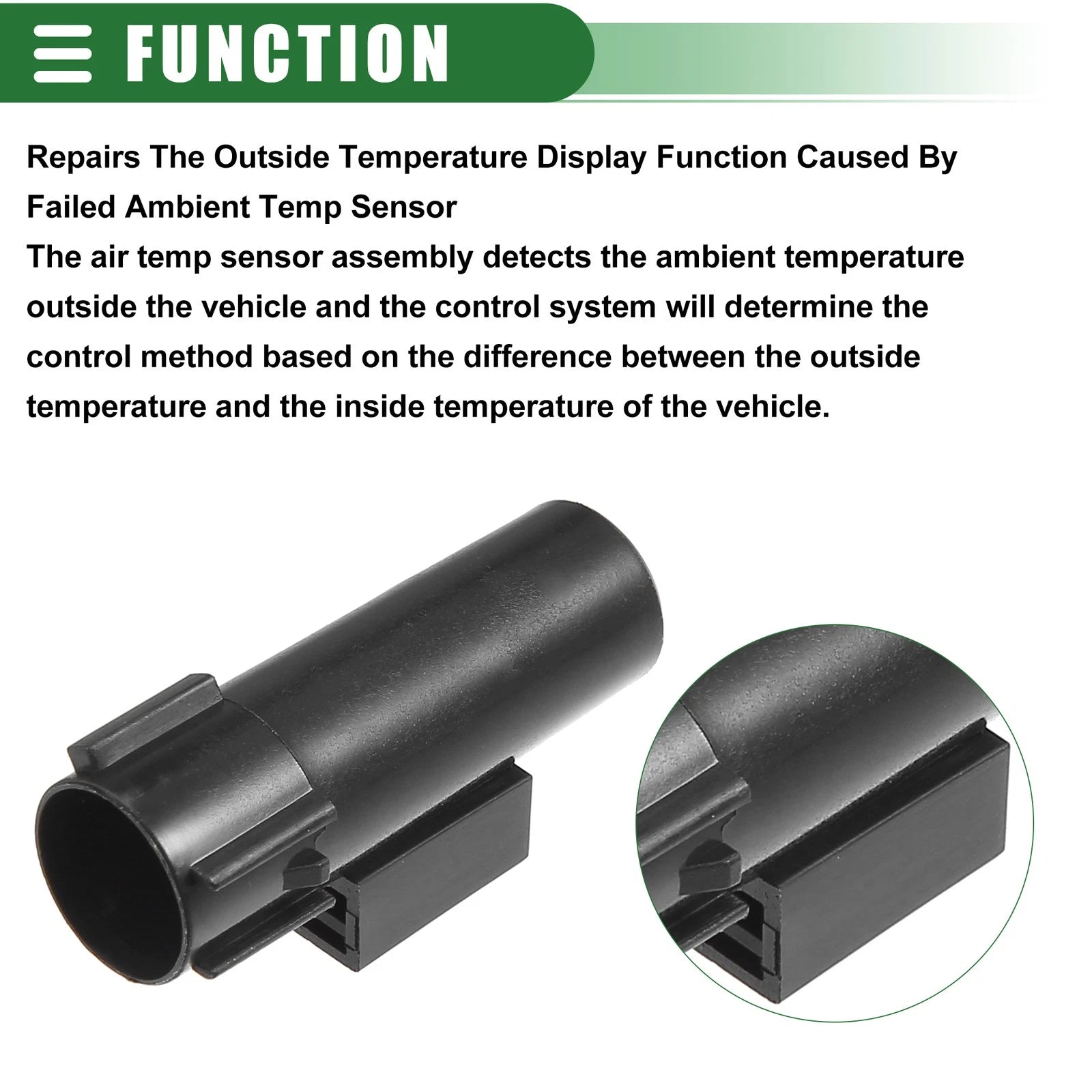 Outside Temperature Sensor for Honda Accord (2008–2012) No. 80525-S30-941