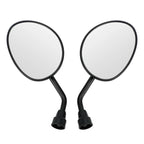 8mm Rearview Mirrors Short Stem for Piaggio Zip 25 50 2T 4T TT DT (1993–2018)