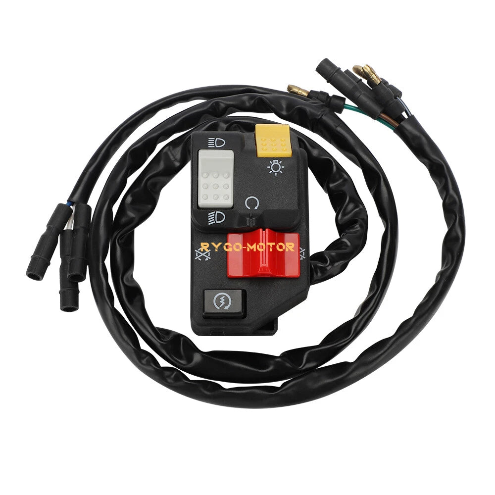 Left Handlebar Start Kill Stop Switch for Honda ATC125 TRX125 (1986–1987)