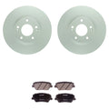 Set of 4 Bosch Quietcast Ceramic Disc Brake Pads for Santa Fe Sorento