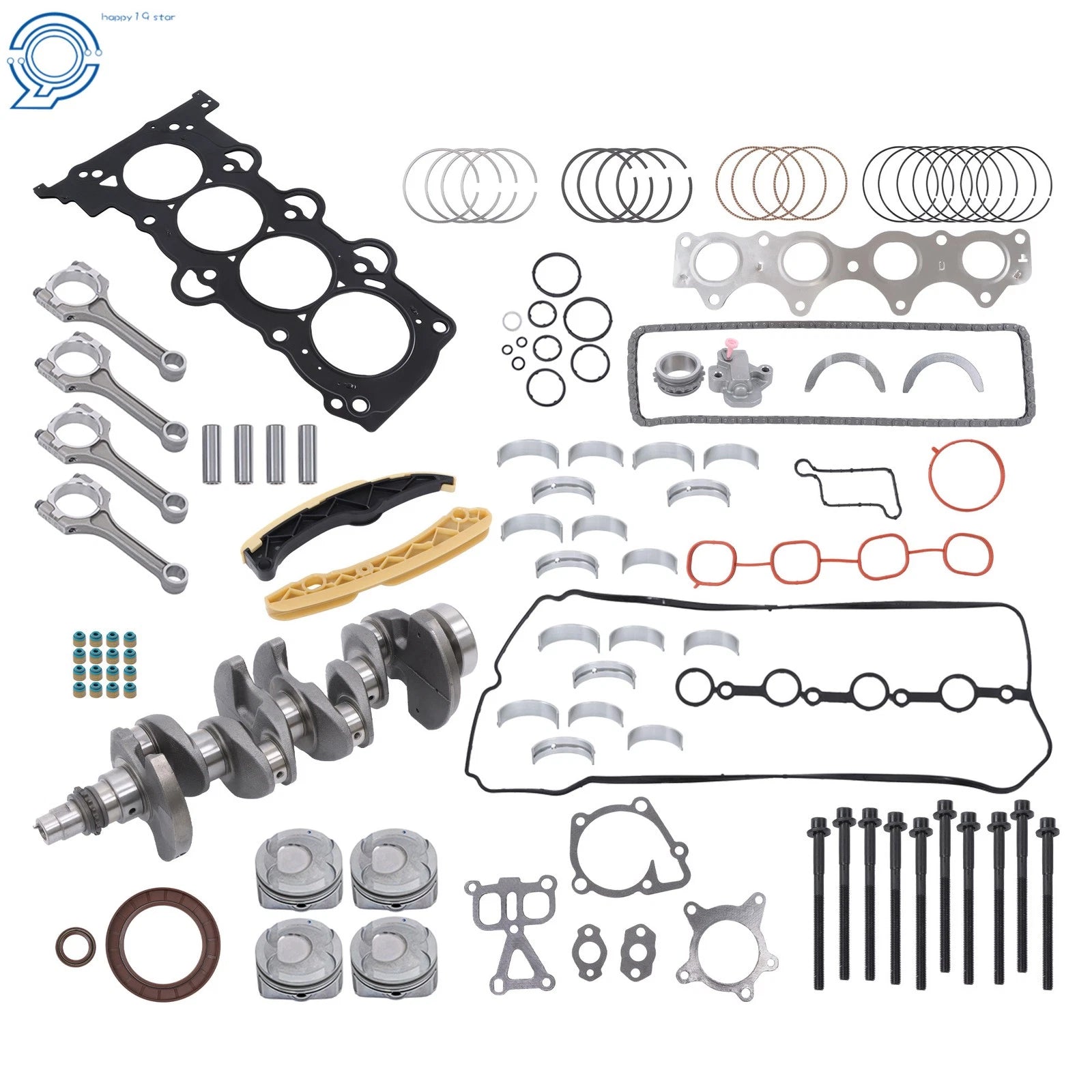 Engine Rebuild Kit for Hyundai Kia Rio Soul 1.6L (2006–2021)