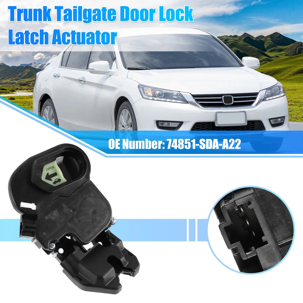 Trunk Latch Lock Actuator for Honda Accord (2003–2006) Replaces 74851-SDA-A22
